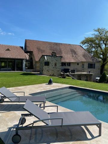 Agreable Chambre D Hote Avec Piscine Et Jacuzzi Thégra Εξωτερικό φωτογραφία